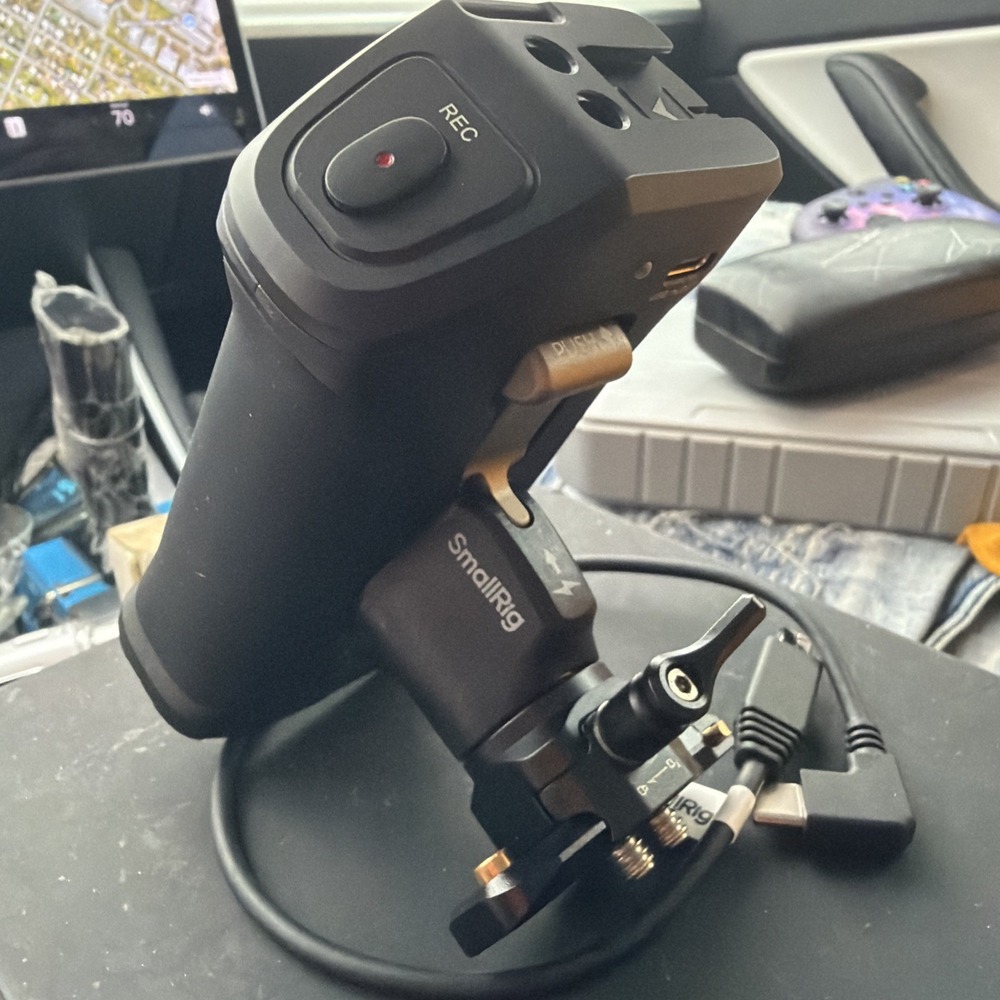 Rotating Side Handle w/ Trigger REC for Sony Select Mirrorless Cameras 3893 EUC